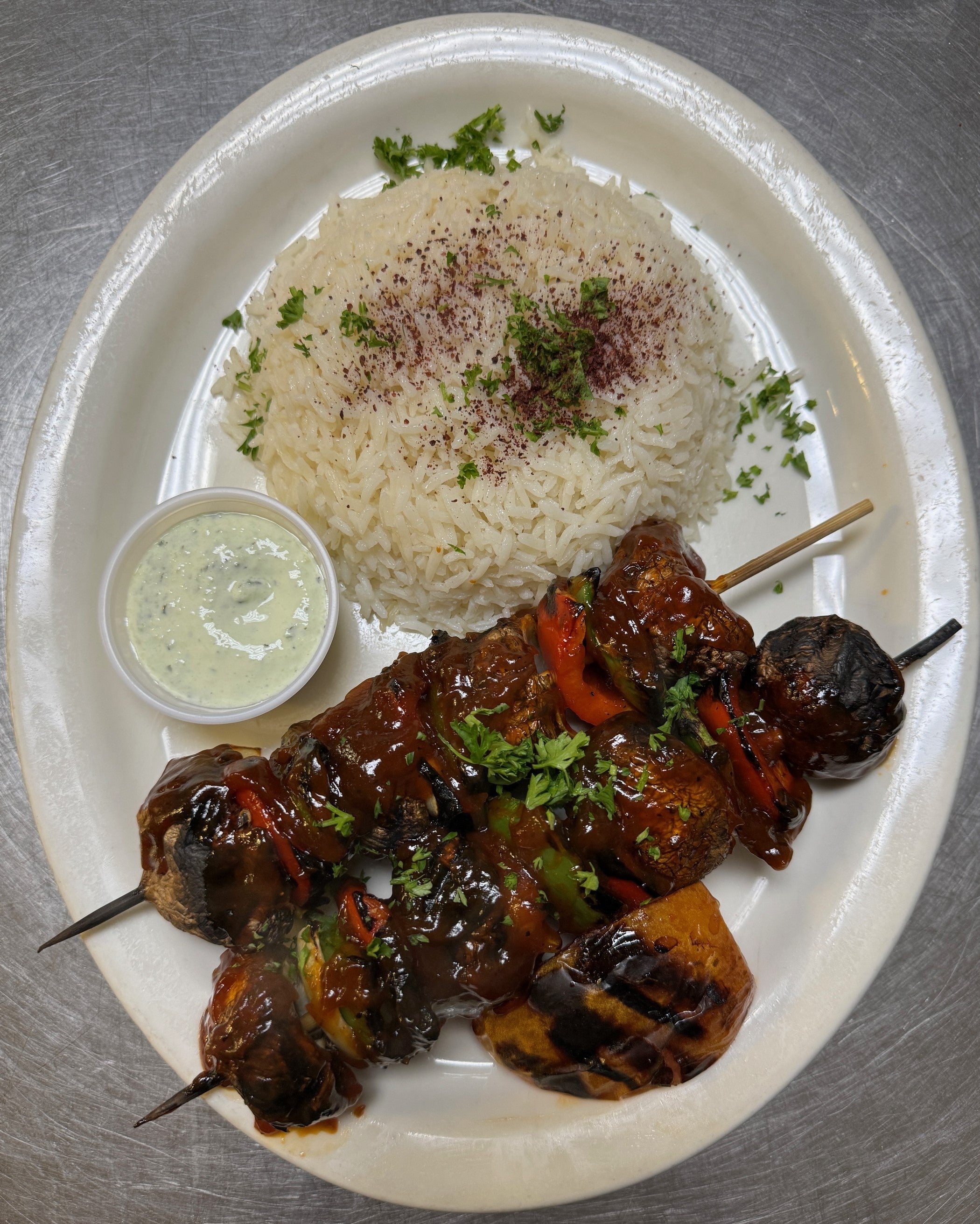 Mahbob Vegan Vegetarian Kabob | ORDER